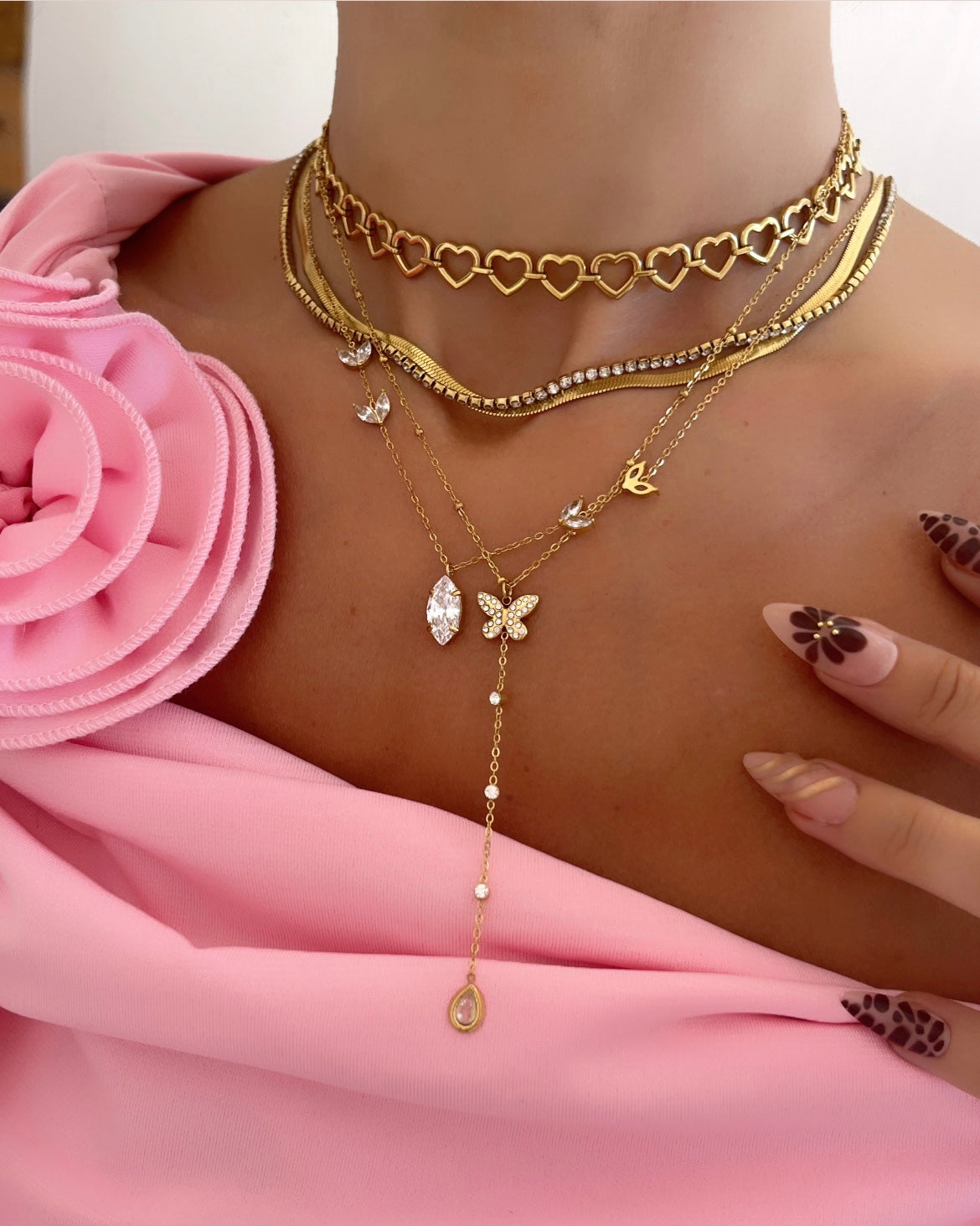 COLLIER BUTTERFLY
