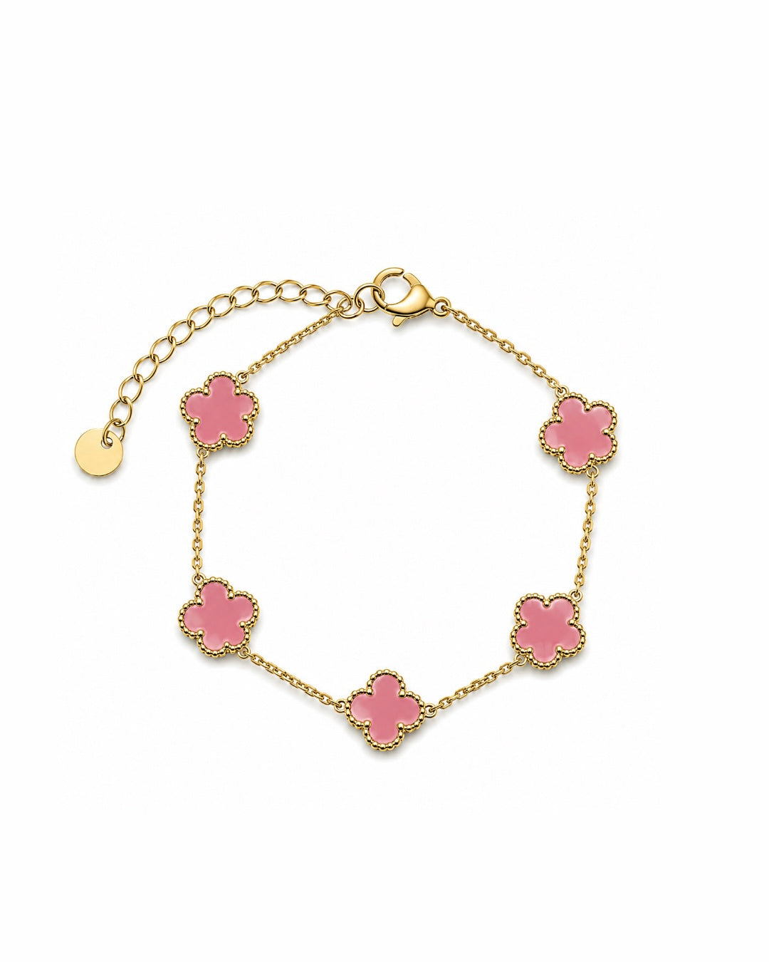 BRACELET CLOVER ROSE