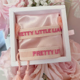 BRACELET BRODÉ PRETTY LITTLE LIARS ROSE