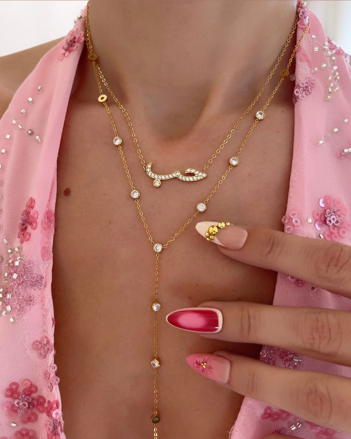 COLLIER MOT AMOUR EN ARABE