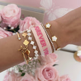 BRACELET BRODÉ FOREVER YOUNG