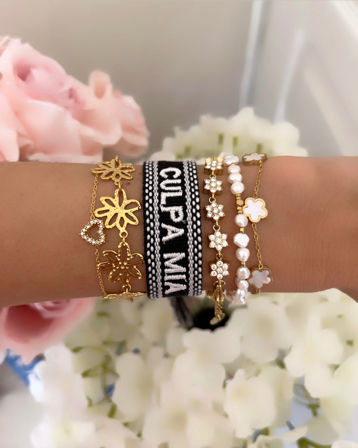 BRACELET CULPA MIA NOIR