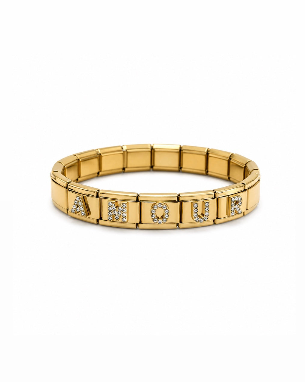 BRACELET AMOUR STRASS