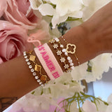 BRACELET BRODÉ SI S’AIMER EST UN PÉCHÉ…