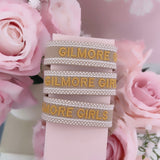 BRACELET BRODÉ GILMORE GIRLS BEIGE