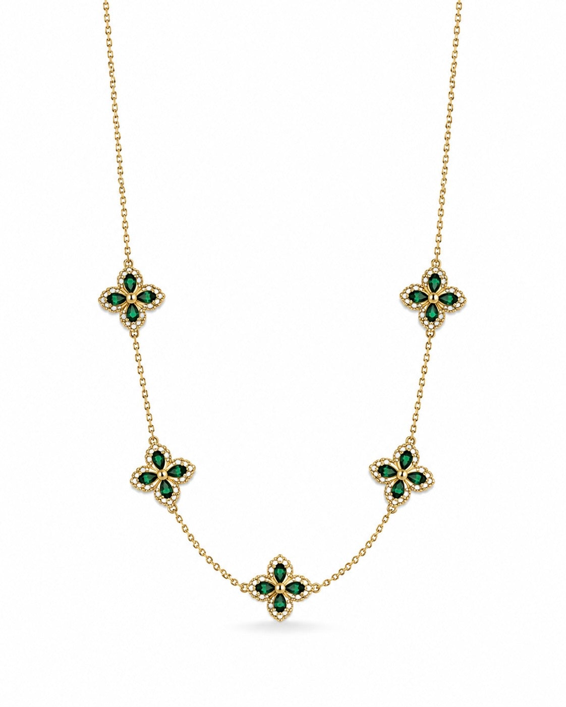 COLLIER EUPHORIA VERT
