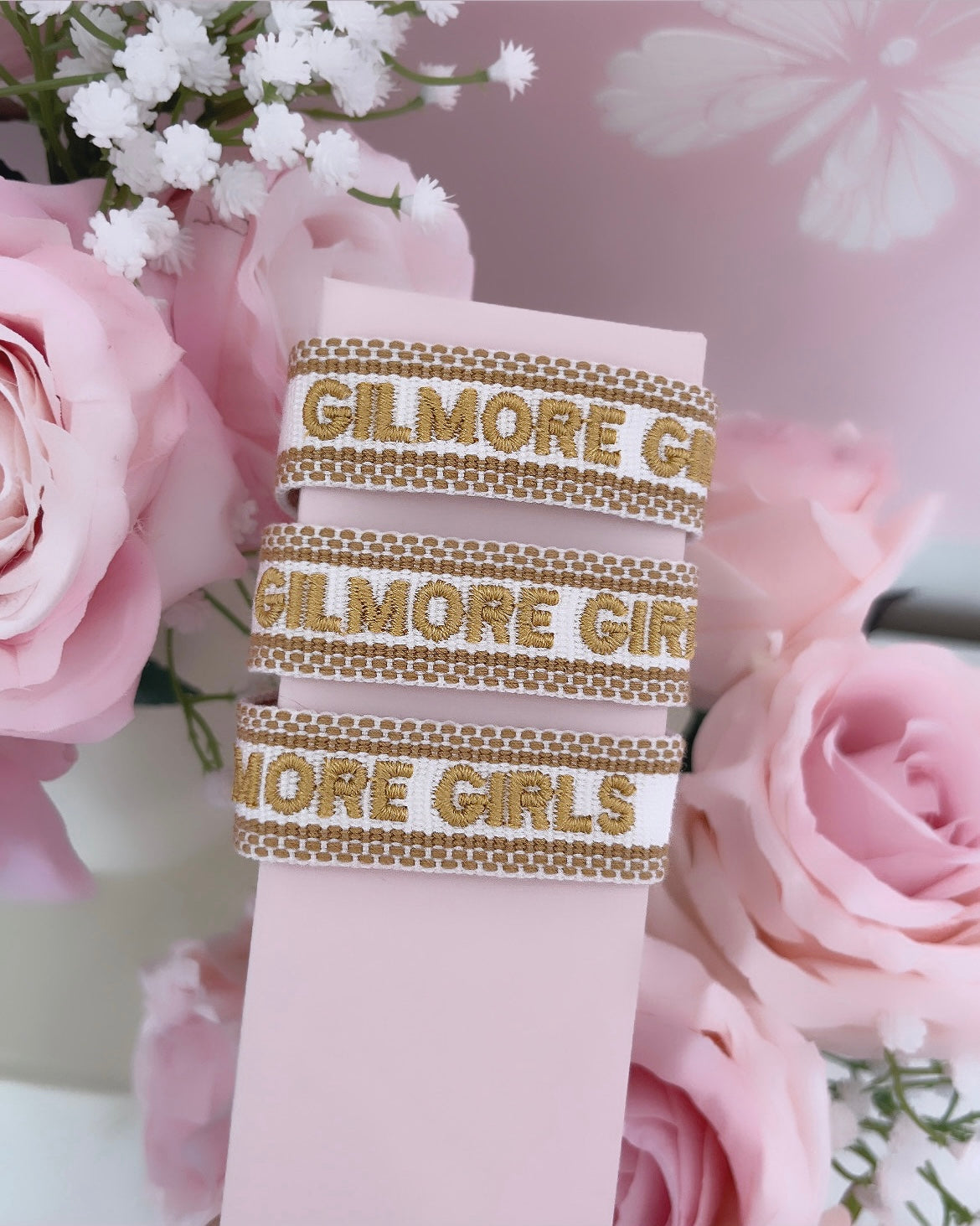 BRACELET BRODÉ GILMORE GIRLS