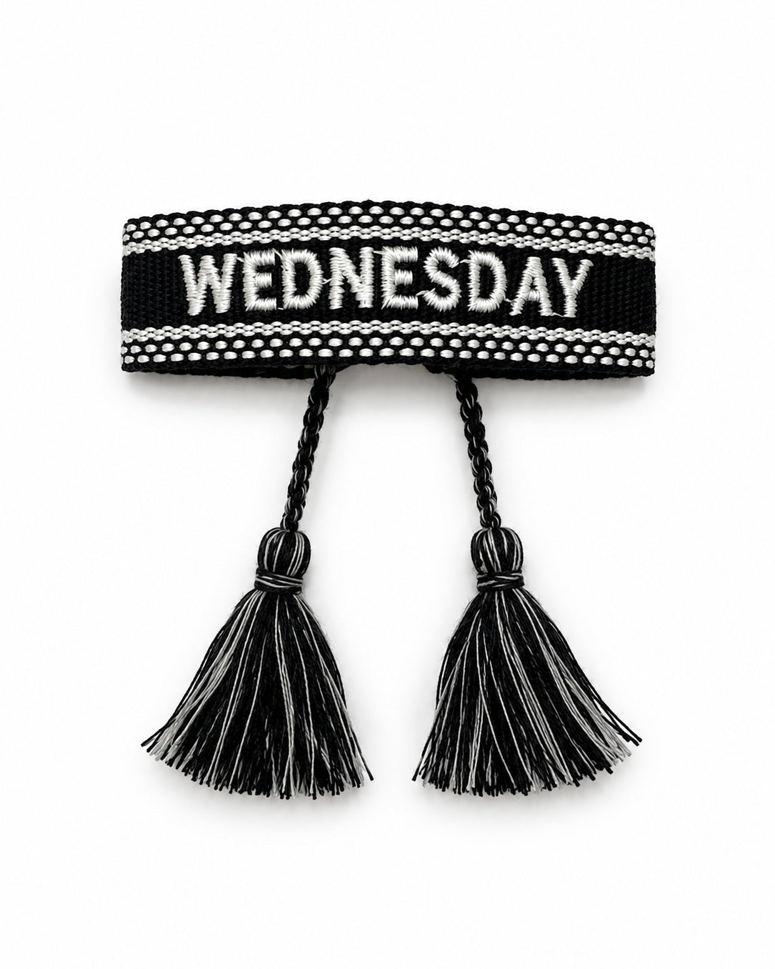 BRACELET BRODÉ WEDNESDAY