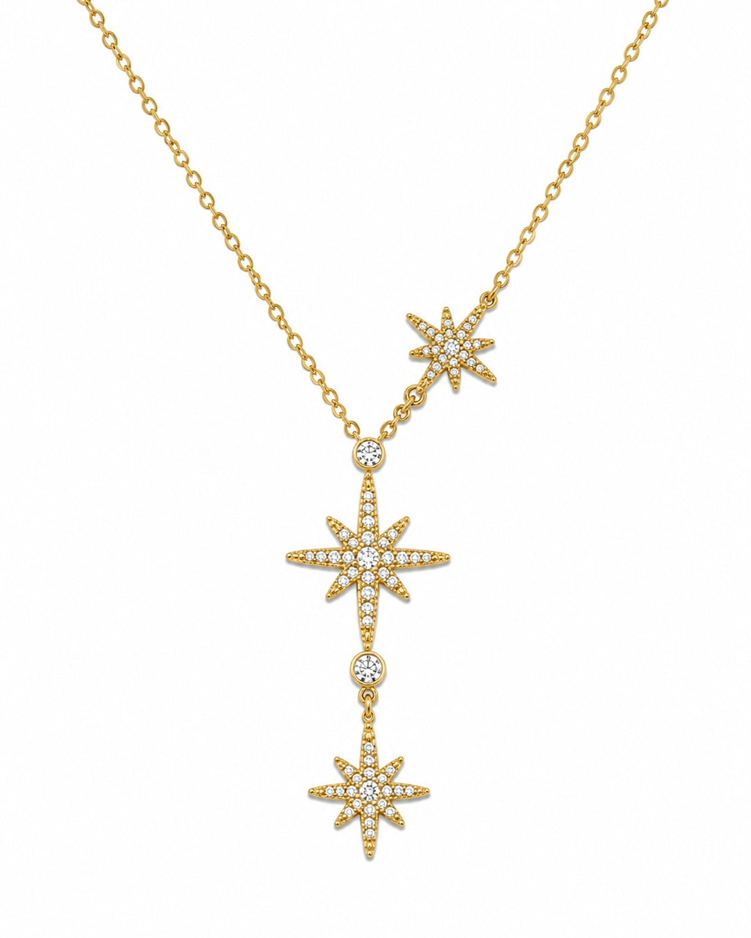 COLLIER CASCADE D’ÉTOILES