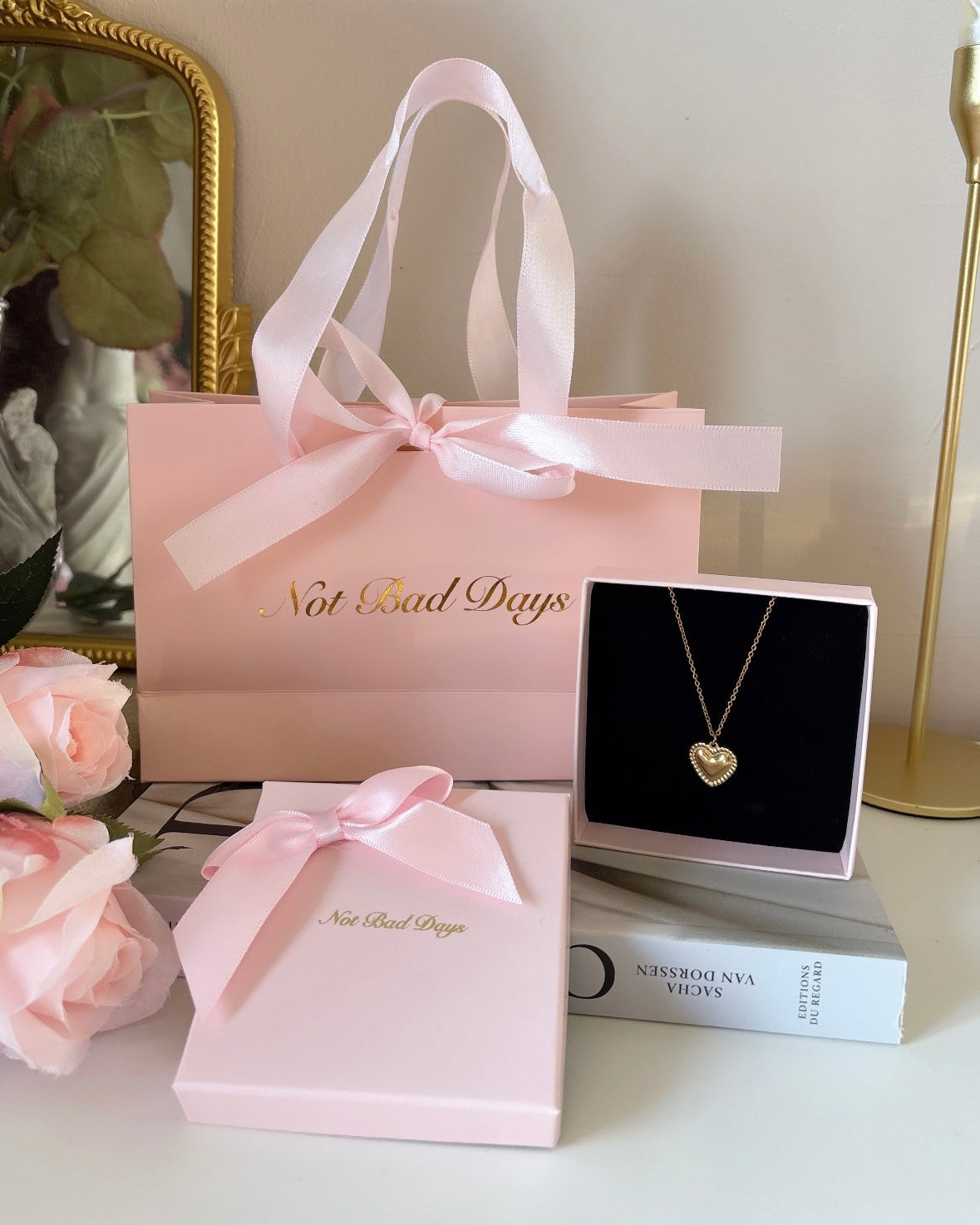 SAC CADEAU ROSE
