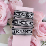 BRACELET BRODÉ WEDNESDAY