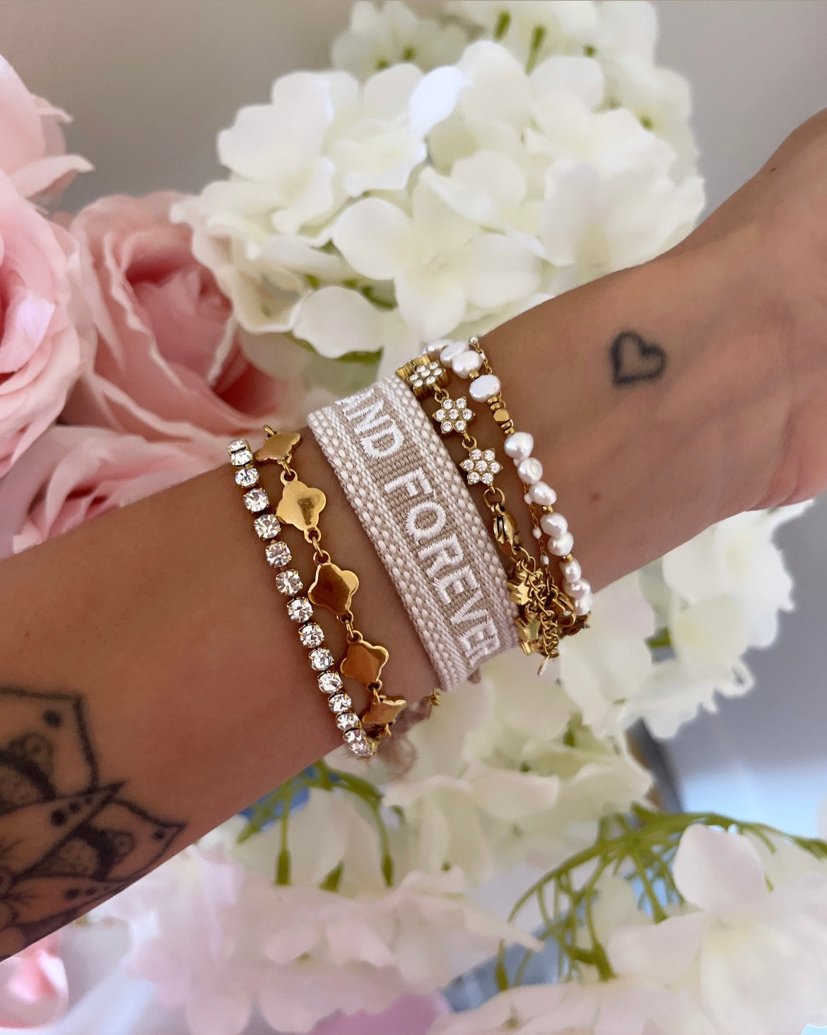 BRACELET ALWAYS AND FOREVER BEIGE