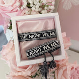 BRACELET BRODÉ THE NIGHT WE MET
