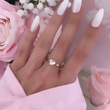 BAGUE HEART DIAMOND