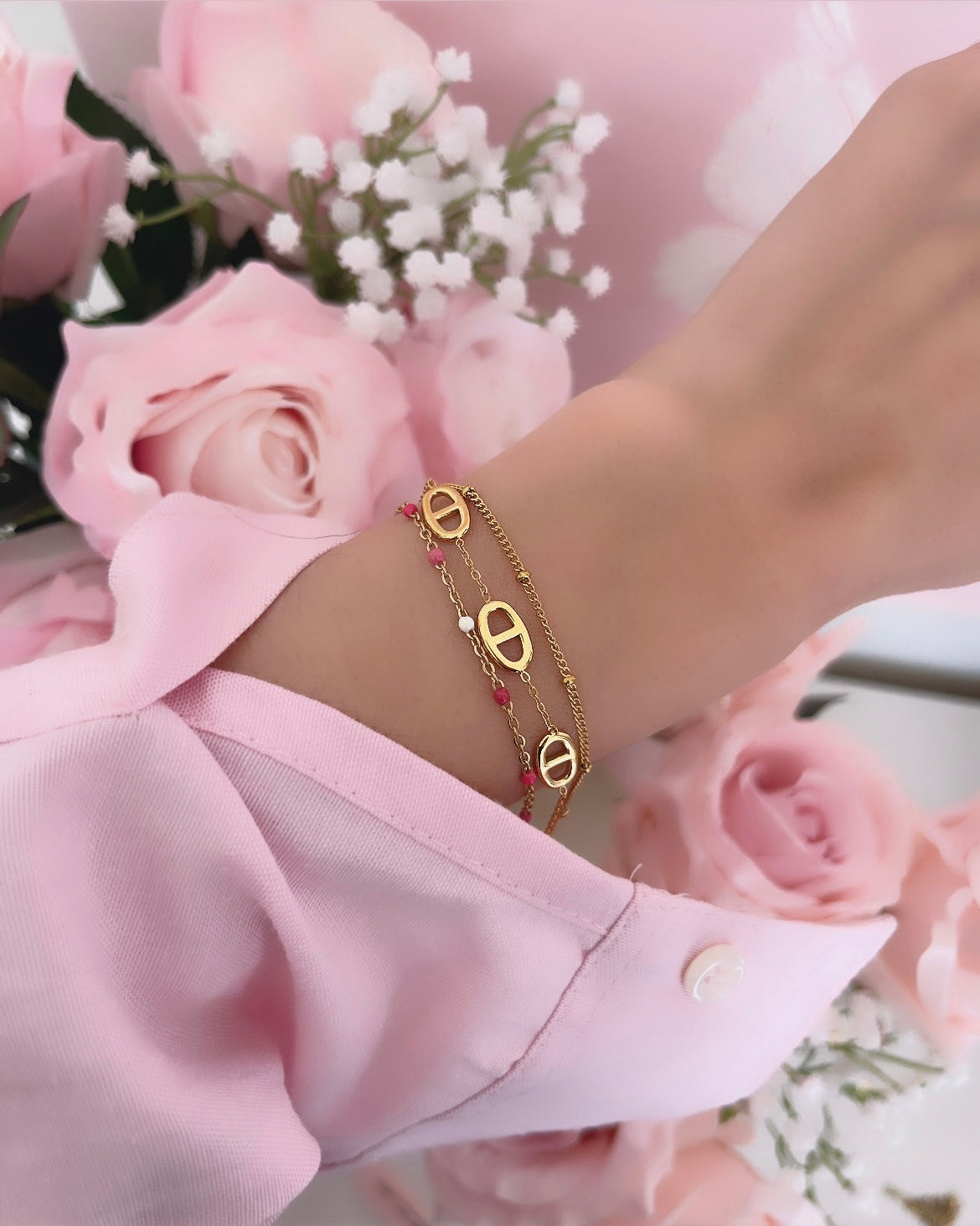 BRACELET CHLOÉ ROSE