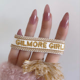BRACELET BRODÉ GILMORE GIRLS