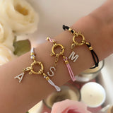BRACELET CORDON INITIAL