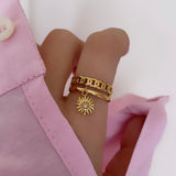 BAGUE SOLEIL