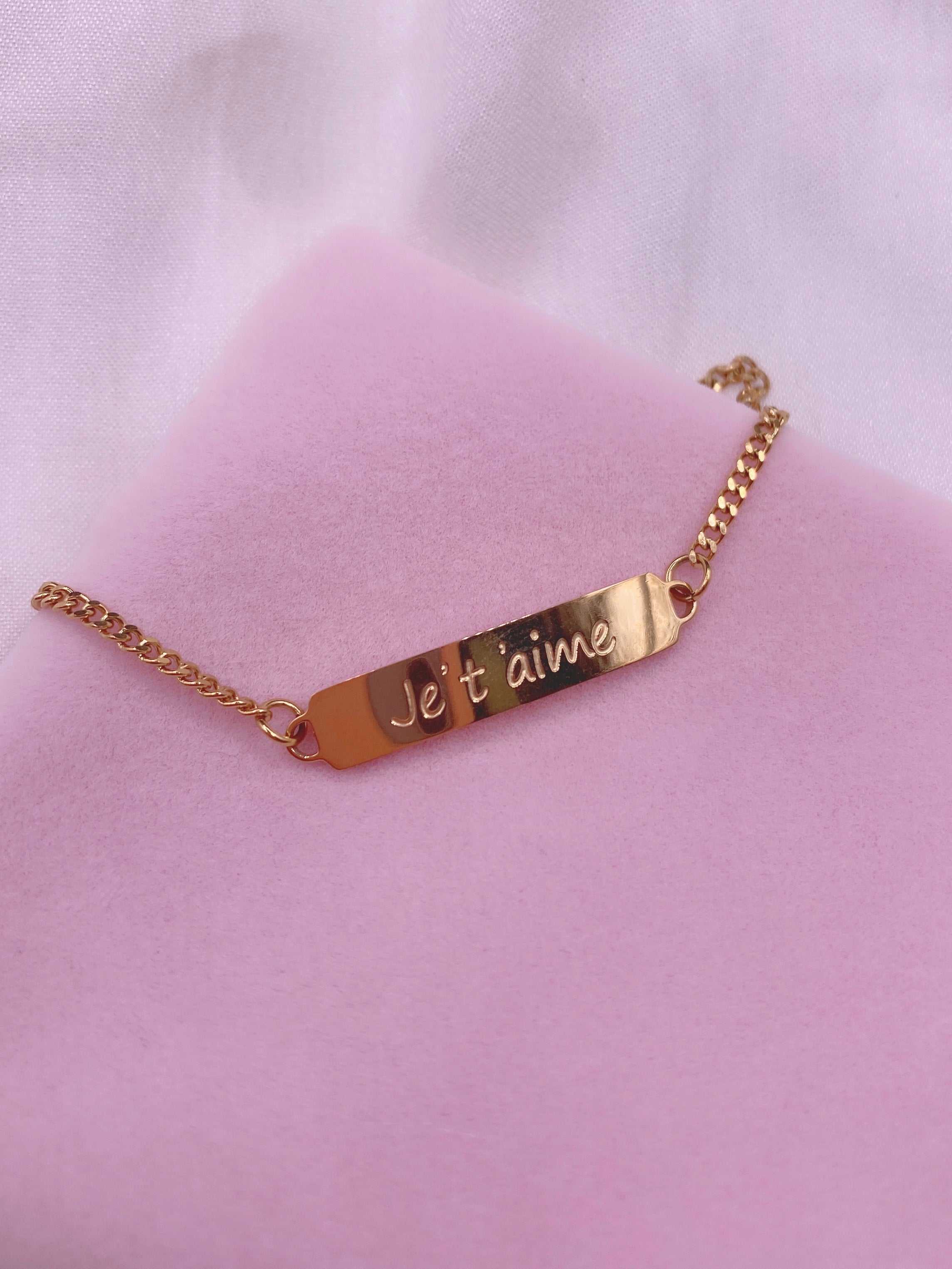 Bracelet « je t’aime »