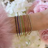 BRACELET MINI RIVIÈRE DORÉ