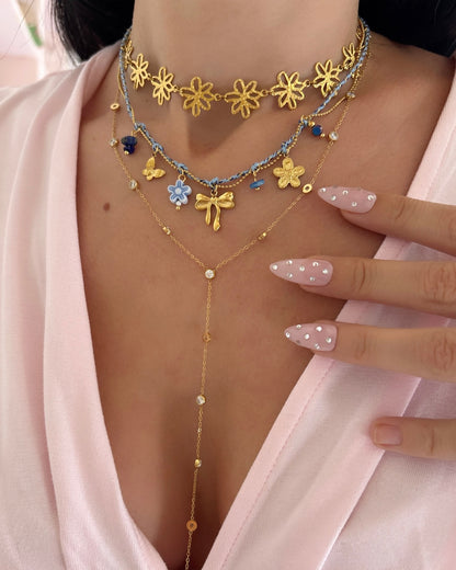 COLLIER BLUE COQUETTE