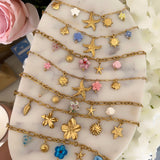 COLLIER TAHITI ROSE
