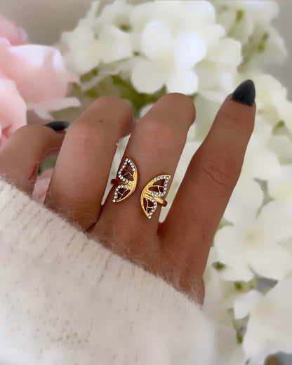BAGUE HAPPINESS IS BUTTERFLY