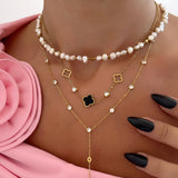 COLLIER ALORA NOIR
