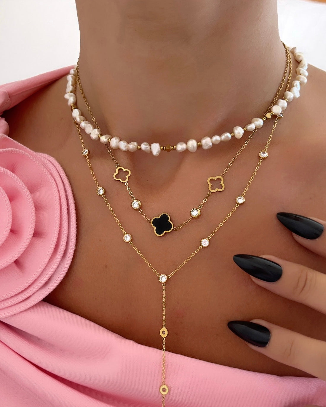 COLLIER ALORA NOIR