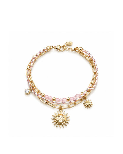 BRACELET TAHITI ROSE