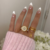 BAGUE ANTI-STRESS FLEUR