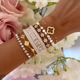 BRACELET LA SIENNE ET LA MIENNE SONT PAREILLES BEIGE