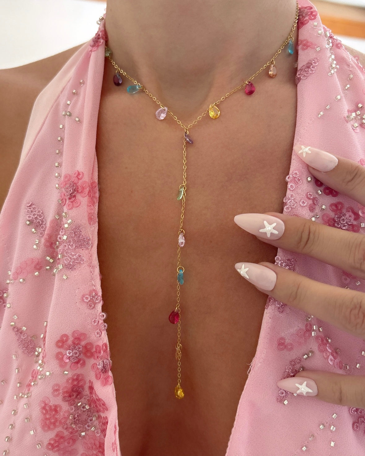 COLLIER SYA MULTICOLORE
