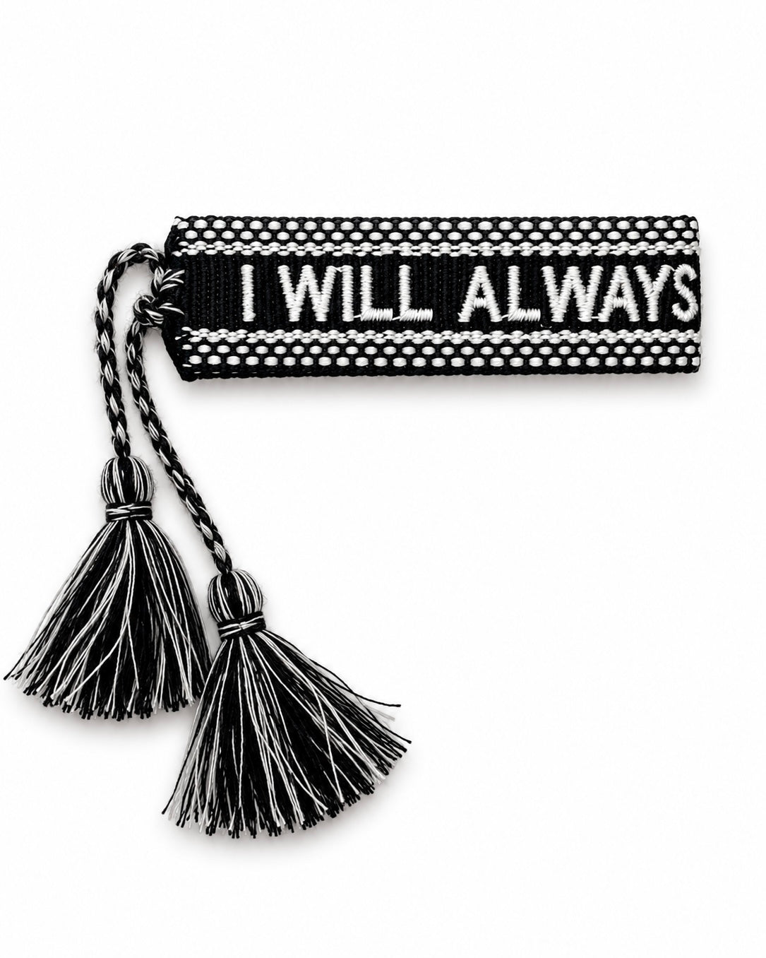 BRACELET  I WILL ALYAYS CHOOSE YOU NOIR