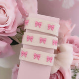 Bracelet brodé BOWS