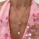 COLLIER AJUSTABLE TRÈFLE