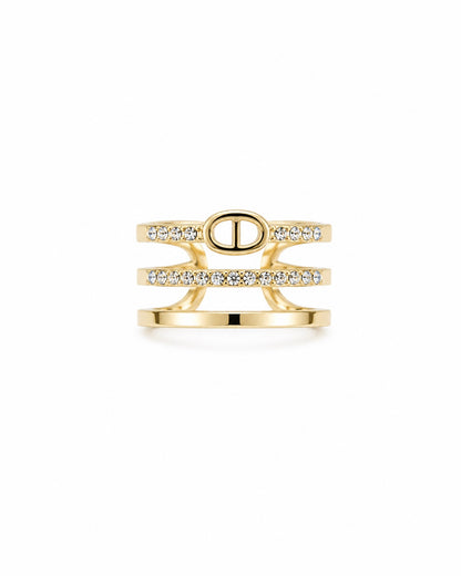 BAGUE TRIPLE DYNASTIE
