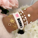 BRACELET BRODÉ BORN TO DIE