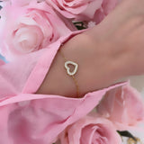 Bracelet Heart Diamond