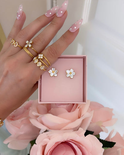 BOUCLES D’OREILLES FLORA