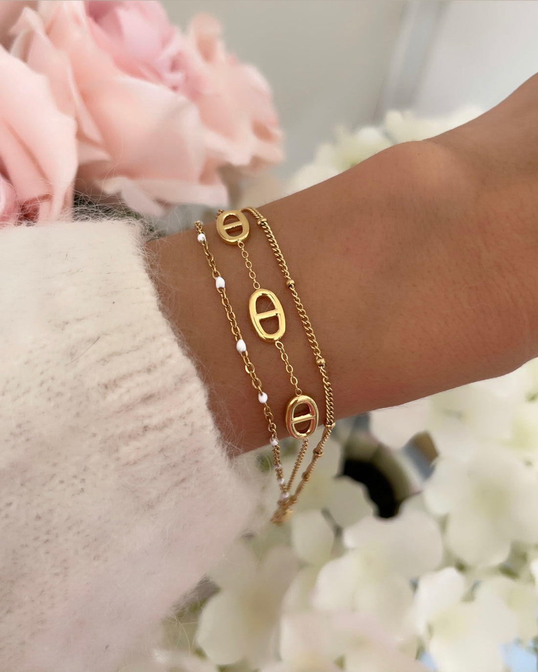 BRACELET CHLOÉ BLANC