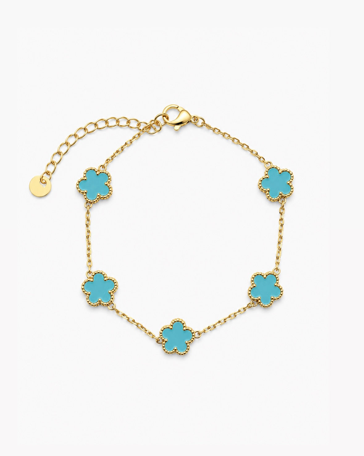 BRACELET CLOVER TURQUOISE