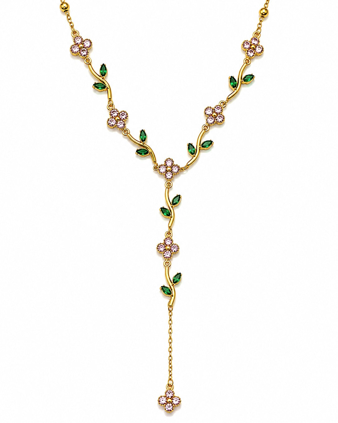COLLIER Y JARDIN FLEURI