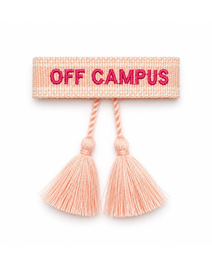 BRACELET BRODÉ OFF CAMPUS