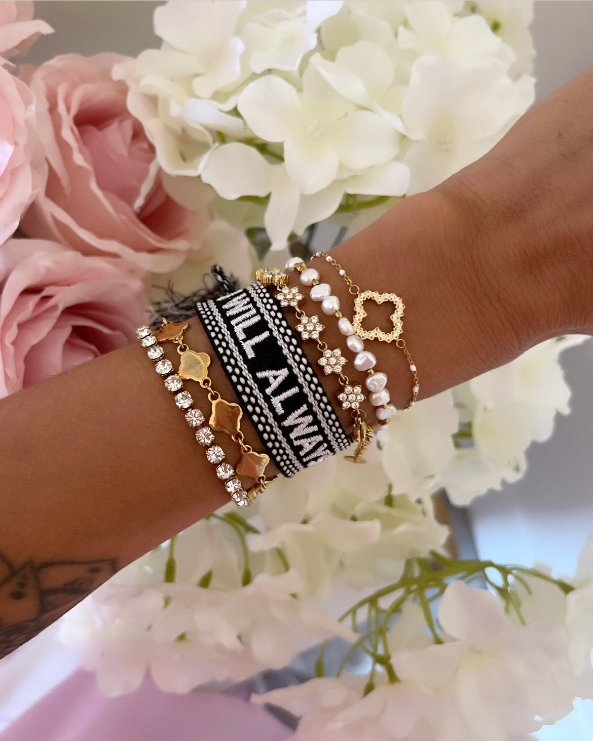 BRACELET  I WILL ALYAYS CHOOSE YOU NOIR