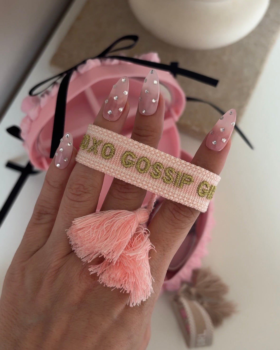 LOT BOÎTE À BIJOUX GOSSIP GIRL + BIJOUX