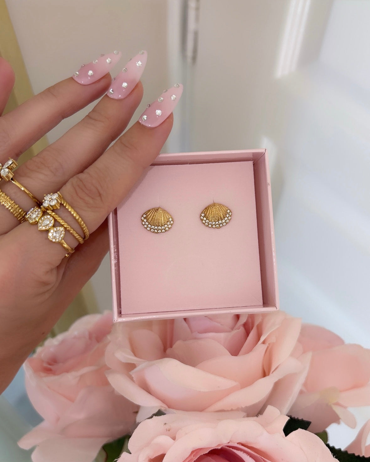 BOUCLES D’OREILLES SHELL