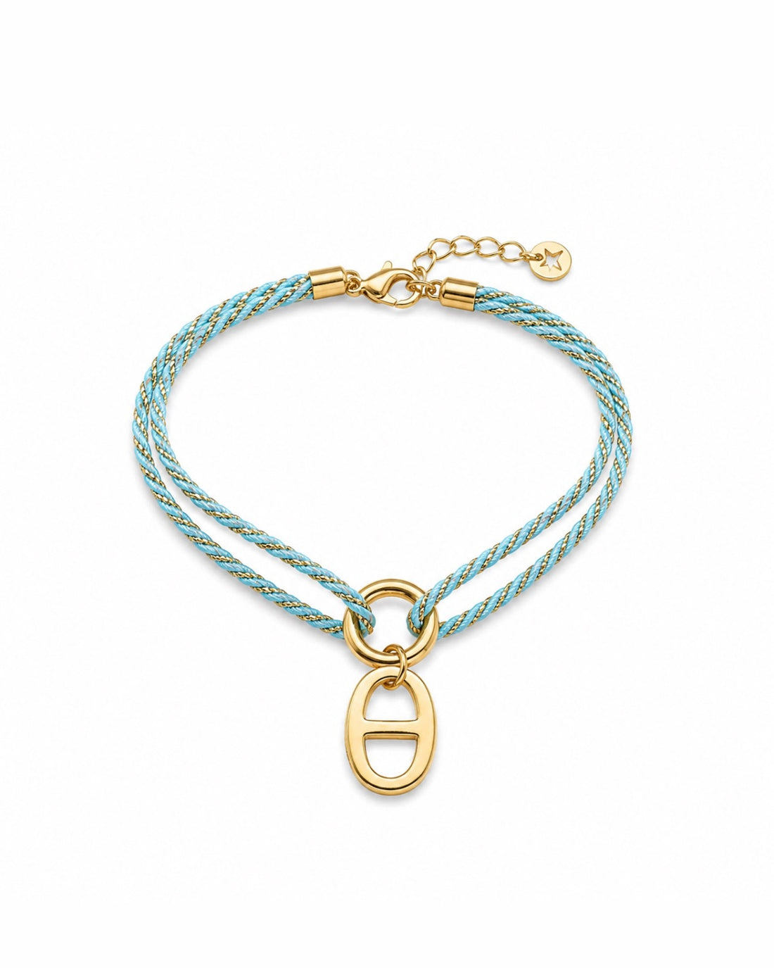 BRACELET CORDON ANGIE BLEU
