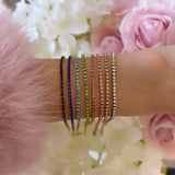 BRACELET MINI RIVIÈRE DORÉ