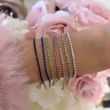 BRACELET MINI RIVIÈRE ARGENTÉ